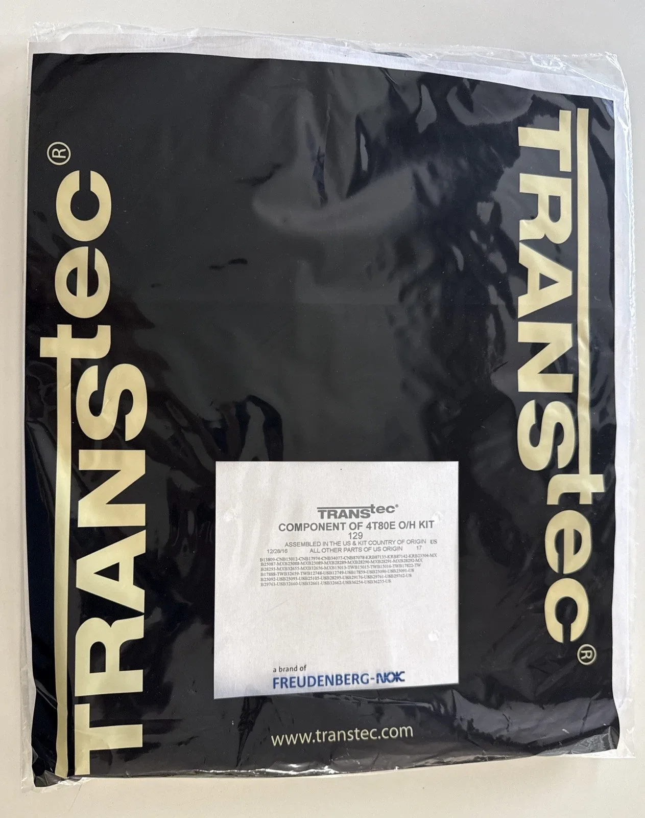 1993+ GM & Cadillac 4T80E Rebuild Overhaul Kit 94002EW image 3