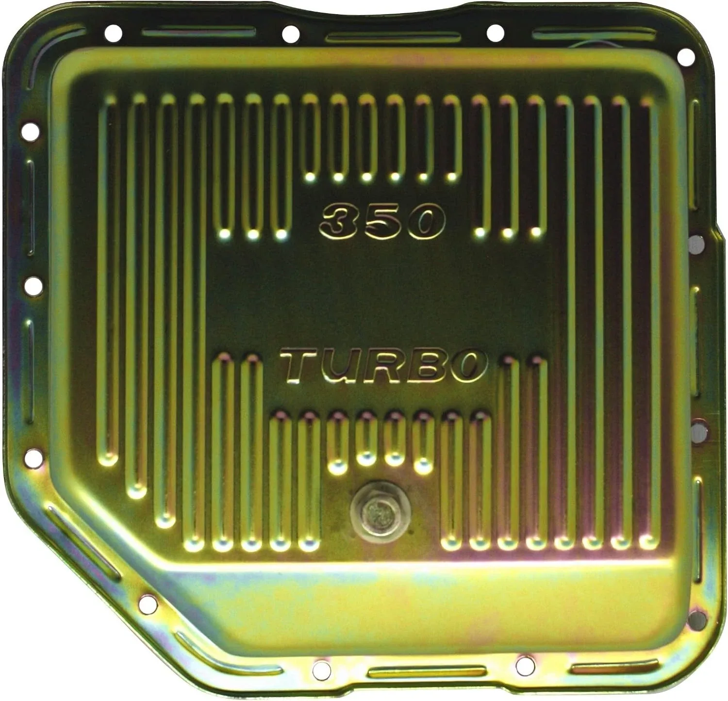 Lightweight Zinc Steel Transmission Pan for Reliable Chevy/GM TH-350 Performance image 2
