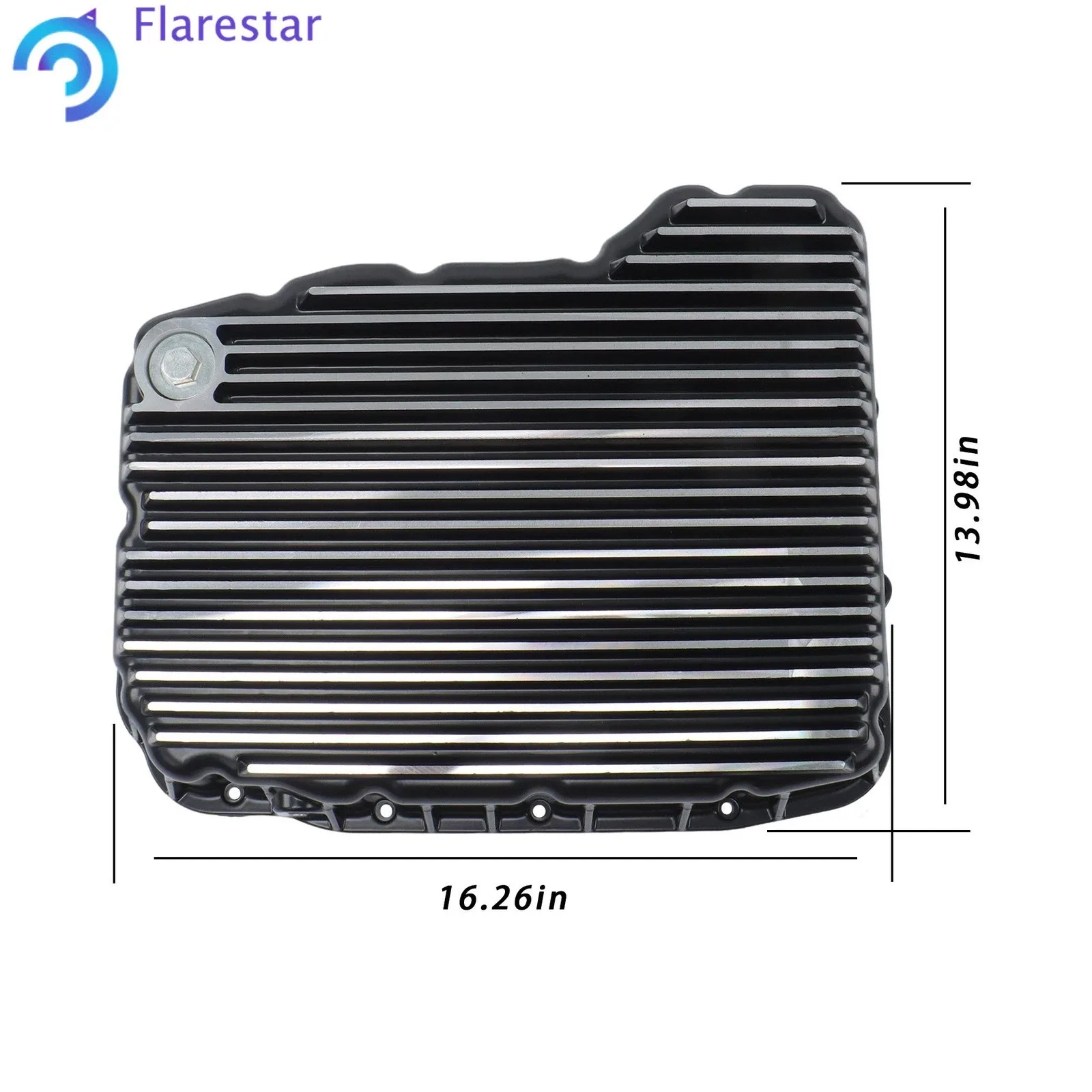 Heavy-Duty Cast Aluminum Transmission Pan 228052110 Brushed For Ram 6.7L 07.5-18 image 2