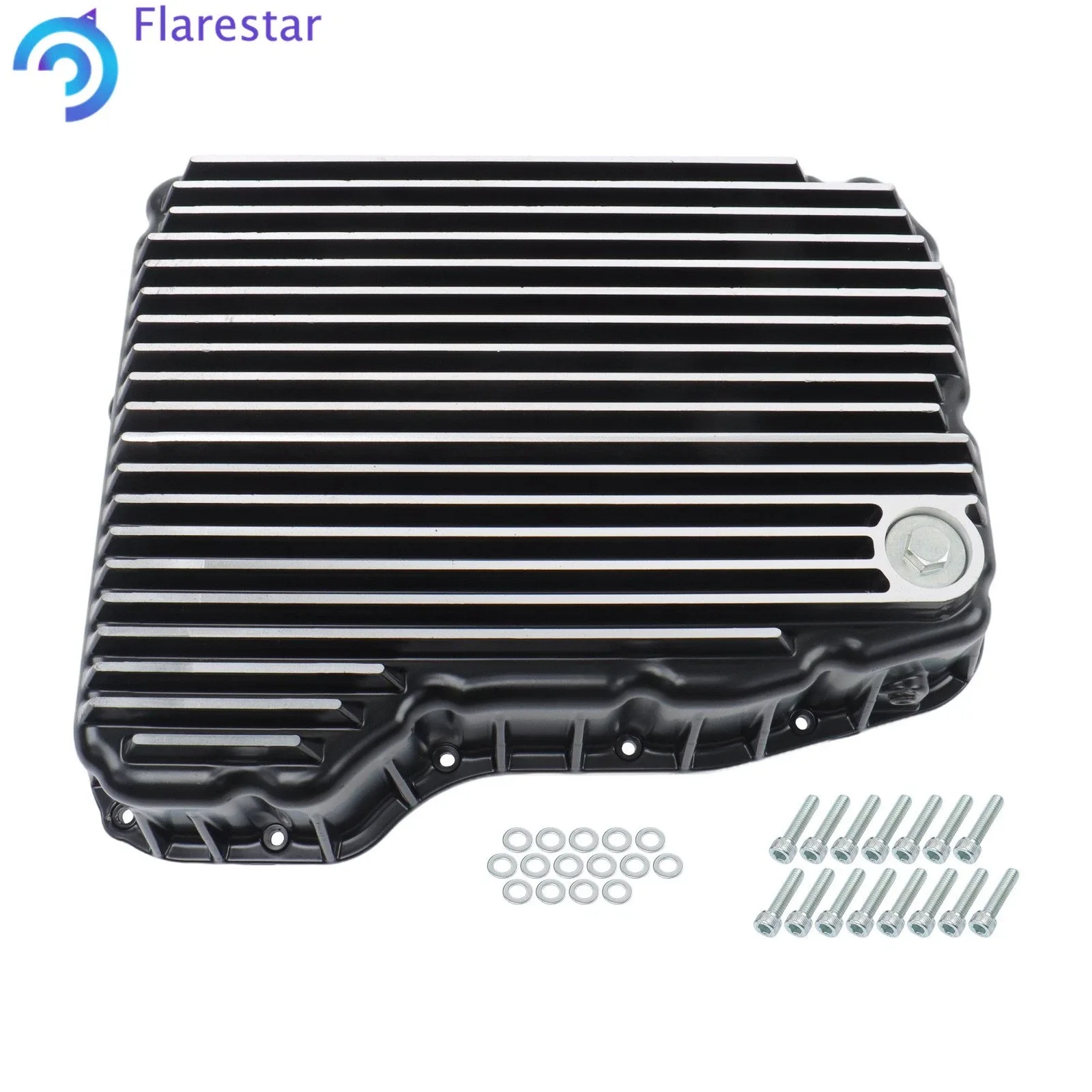 Heavy-Duty Cast Aluminum Transmission Pan 228052110 Brushed For Ram 6.7L 07.5-18 image 3