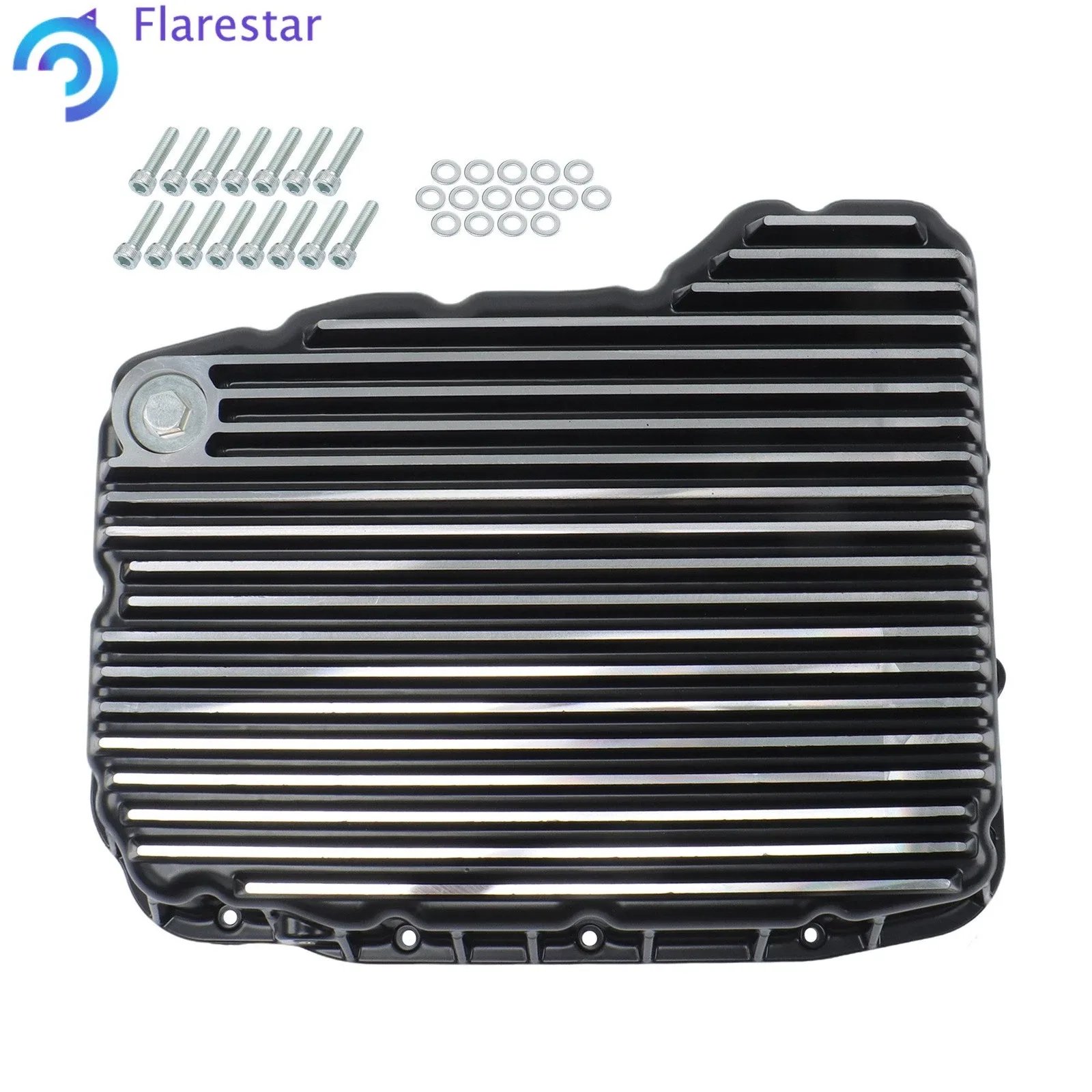 Heavy-Duty Cast Aluminum Transmission Pan 228052110 Brushed For Ram 6.7L 07.5-18 image 4