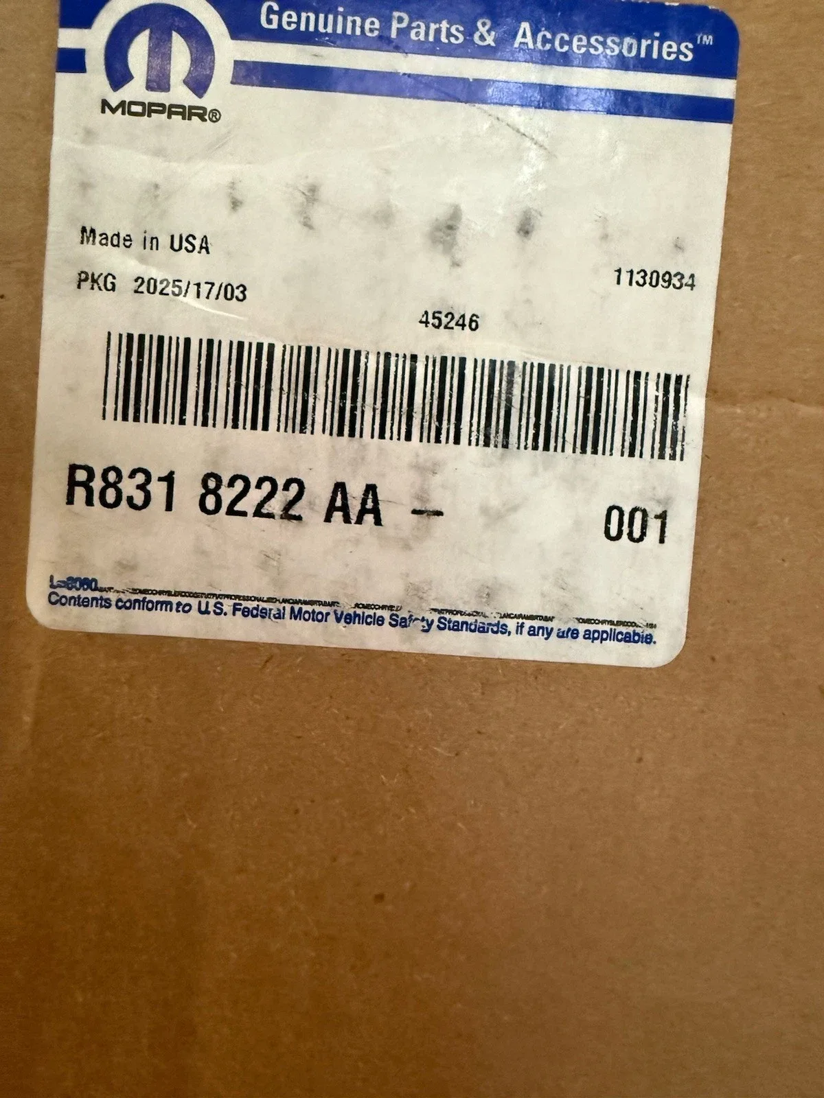 2017-2026 Mopar Valve Body Reman R8318222AA – 9SPD 948TE