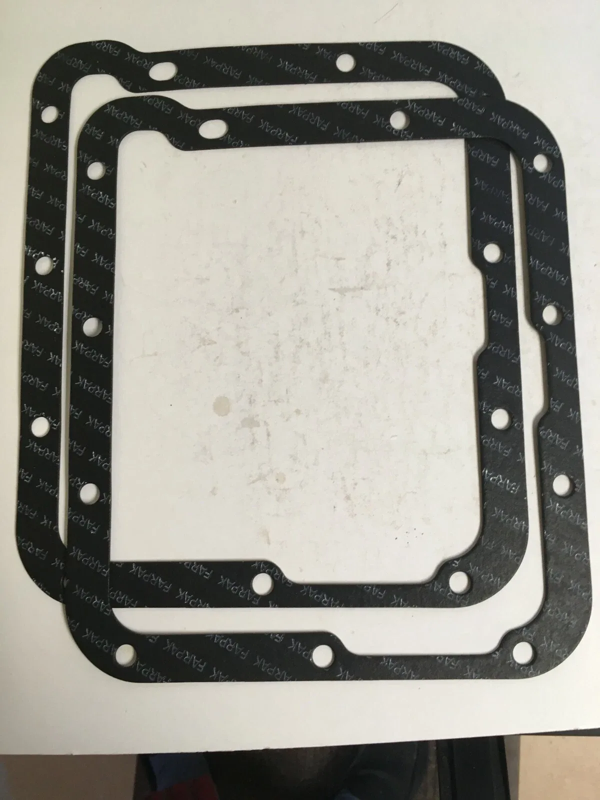 Two FOMOCO 1964-81 C4 & 1982-86 C5 Farpak transmission pan gaskets D0AZ-7A191-B