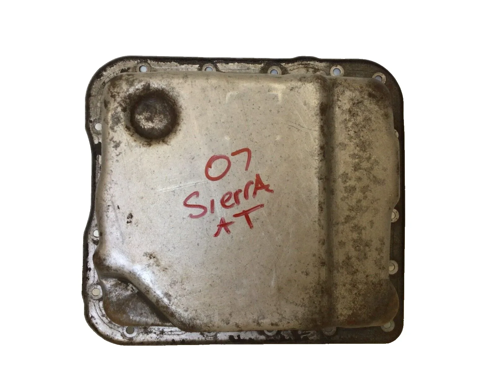 2007-2013 GMC Sierra 4L40E-4L60 Automatic Transmission Fluid Pan OEM image 2