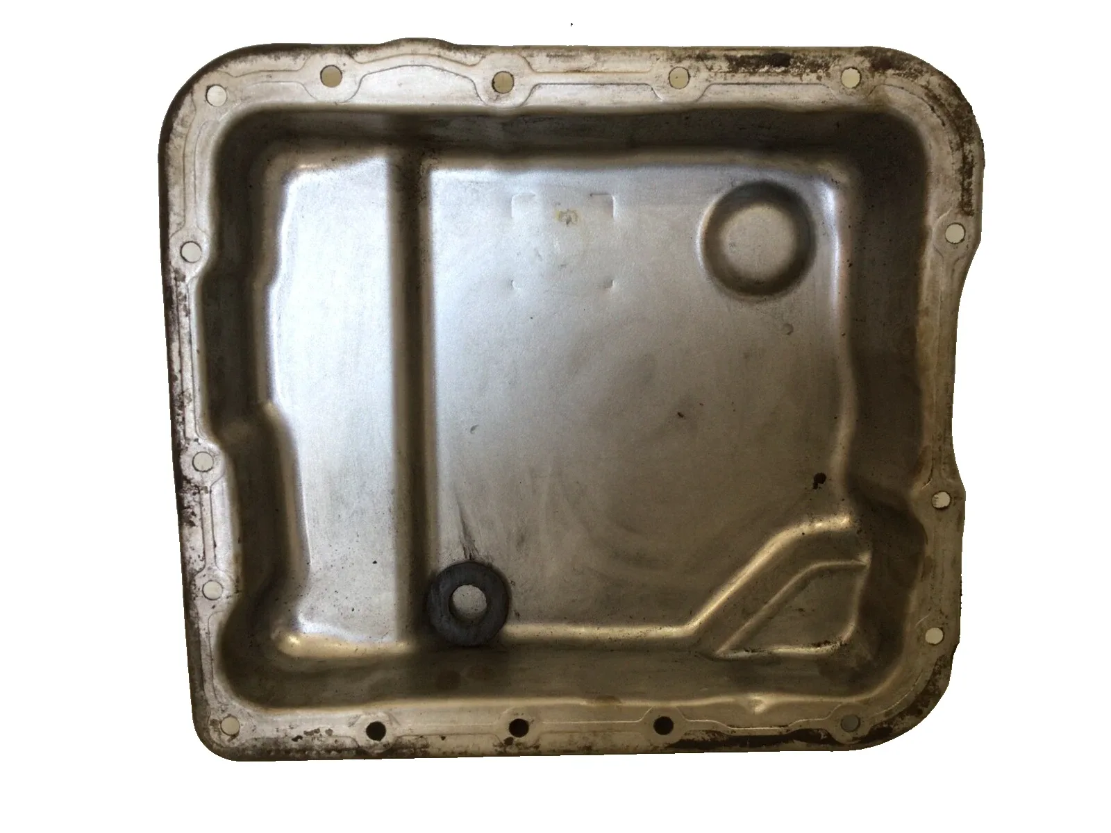 2007-2013 GMC Sierra 4L40E-4L60 Automatic Transmission Fluid Pan OEM image 4