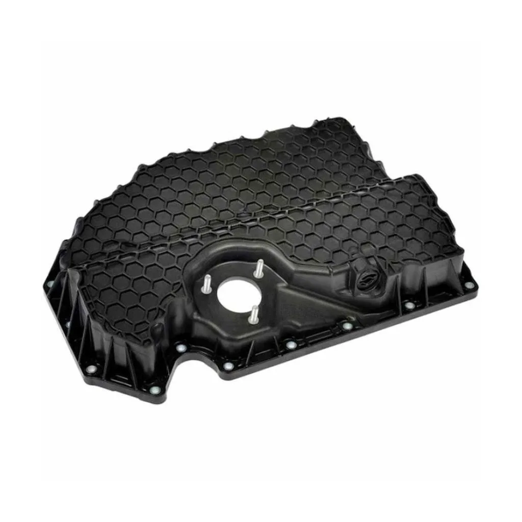 For Audi Q2 Quattro 2018-2020 Engine Oil Pan | Plastic | Black | 6.3 qt Capacity