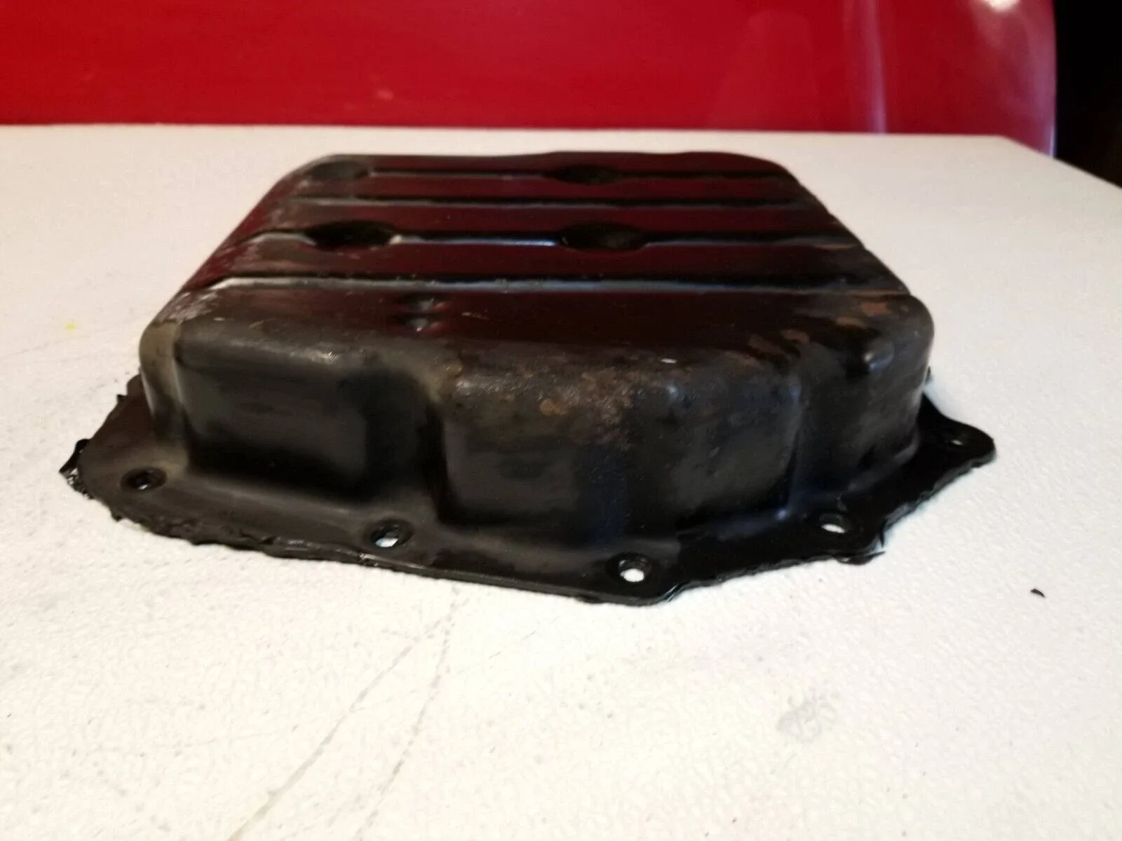 14 15 16 17 18 DODGE JOURNEY 2.4L TRANSMISSION OIL PAN OEM 55K image 2