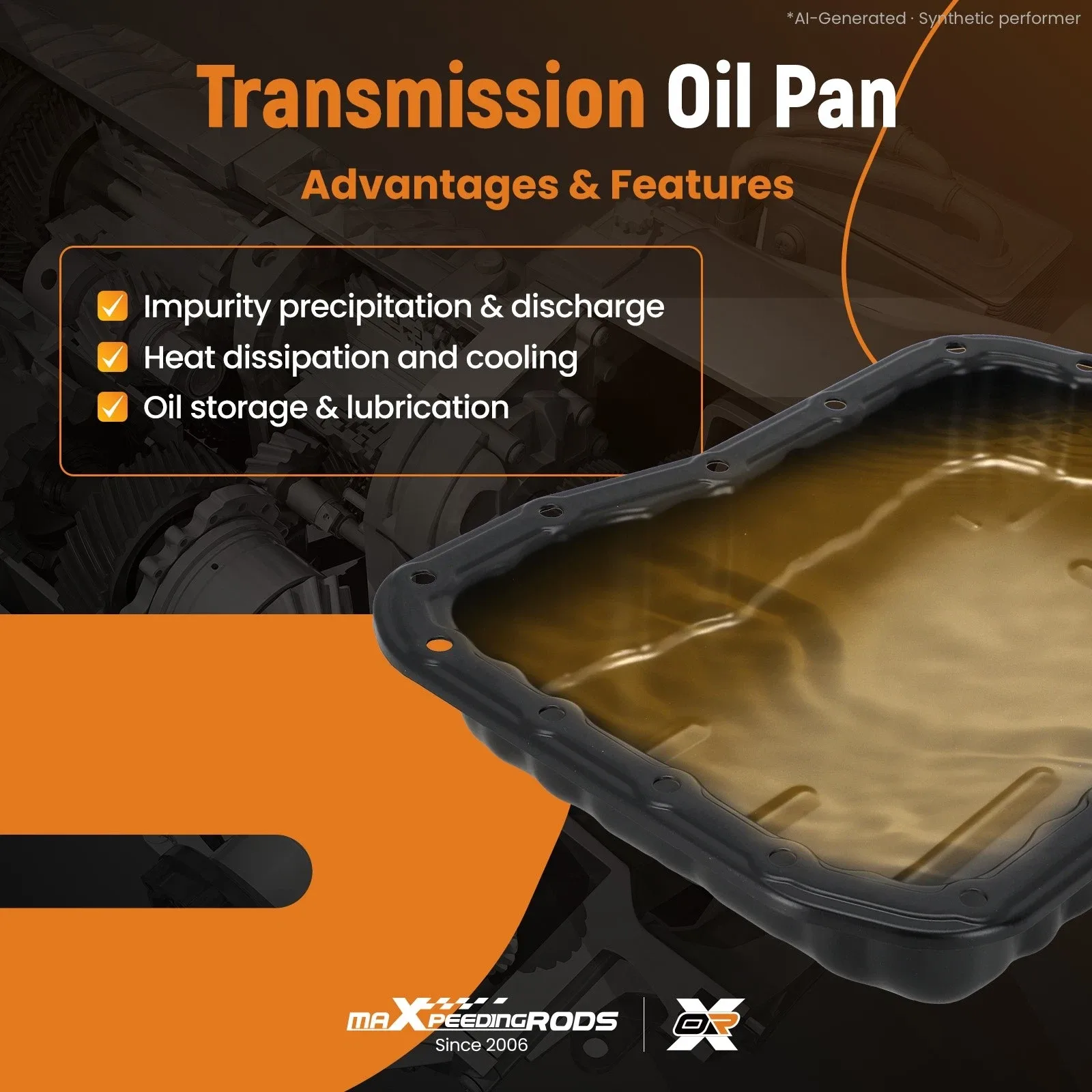 Transmission Oil Pan for Toyota Camry 2.5L 35106-06020 Highlander 2010-2018 image 4