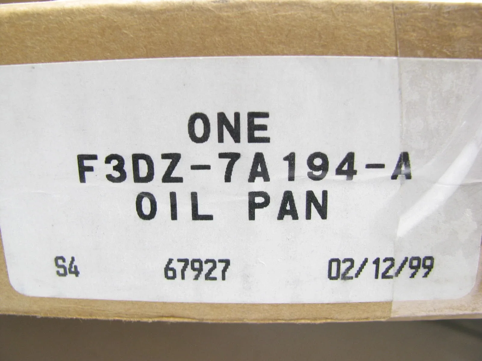 NOS - OEM Ford F3DZ-7A194-A Automatic Transmission Oil Pan 1993-1995 Taurus SHO image 3