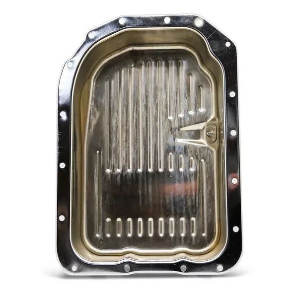 Chrome Steel 4" Deep Transmission Oil Pan for Chevy/GM 4L80E - HZ-4181-C image 4