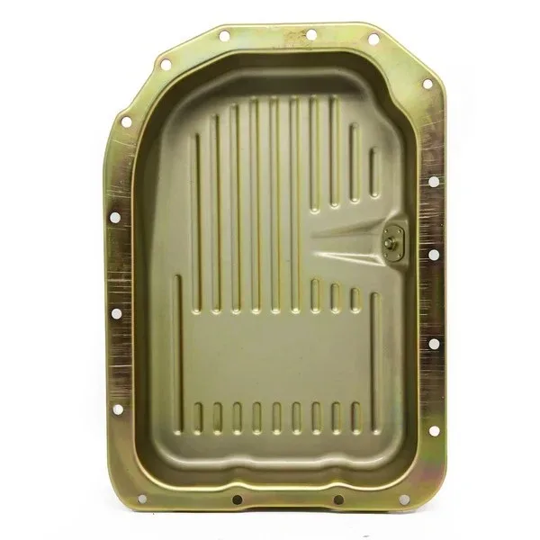 Zinc Steel Transmission Oil Pan for 90 96 Chevy GM 4L80E 4L85E Drain Plug