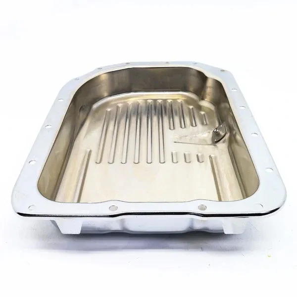 1990-1996 Chevy GM 4L80E/4L85E Chrome Steel Transmission Oil Pan HZ-4180-C image 4