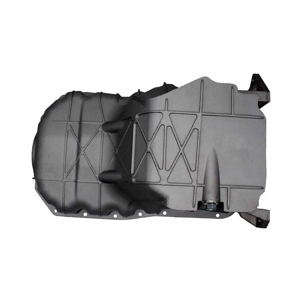 For Mercury Cougar 1990-1997 Engine Oil Pan | Aluminum | Metallic Finish | Gray image 2