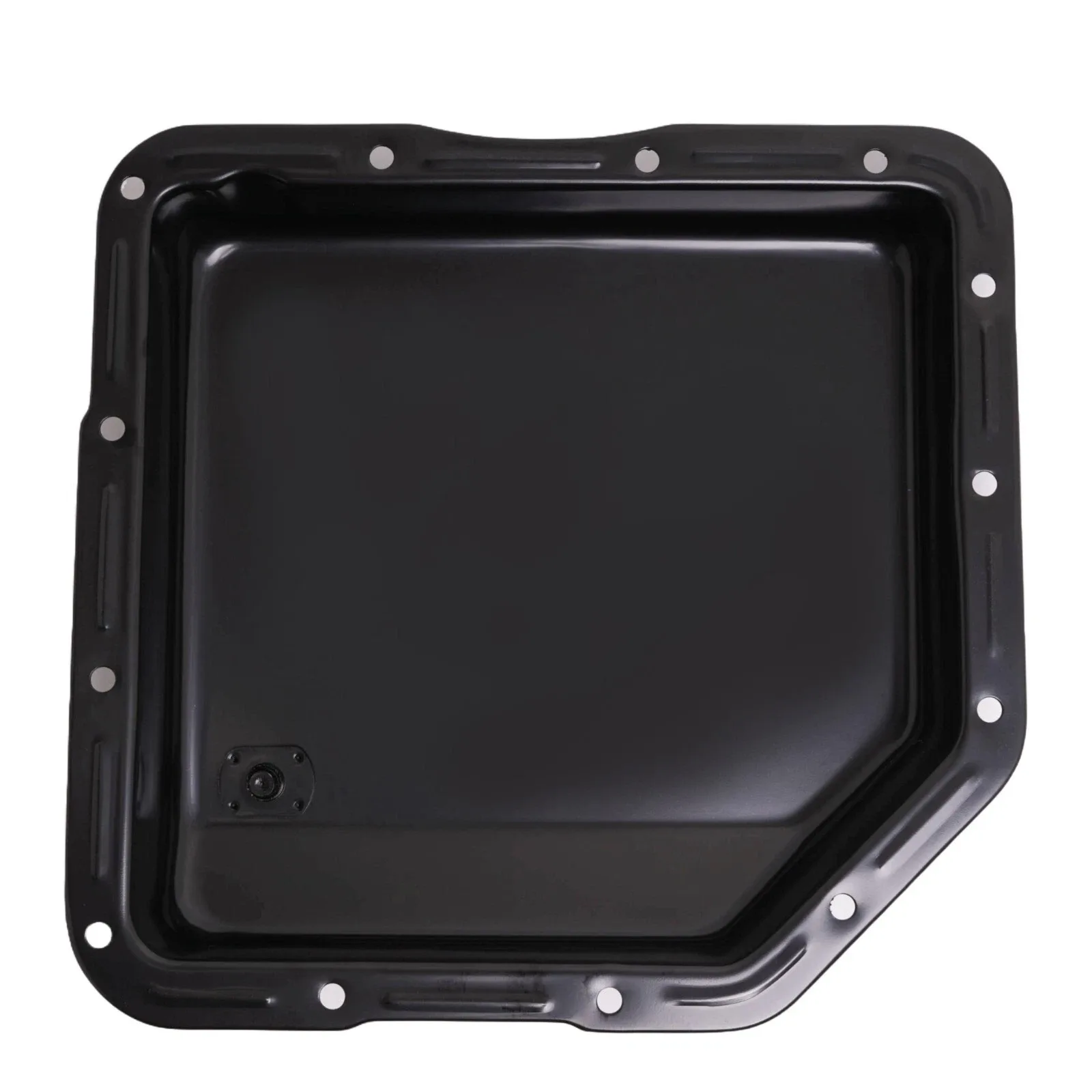 GM Turbo 350 (TH350) Steel Transmission Pan Black GXS-350PPBK-KT image 3