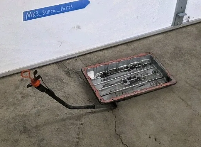 Toyota Soarer A340 Oil Pan with Dipstick image 2