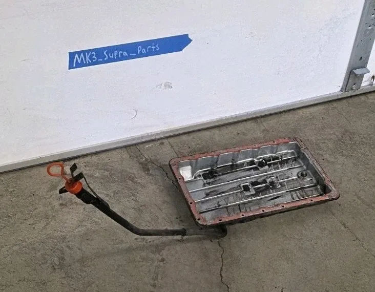 Toyota Soarer A340 Oil Pan with Dipstick image 4