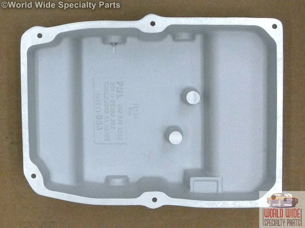 Chrysler, Dodge NAG1 Deep Middle Transmission Pan, Extra Cap. - Cast Aluminum image 3