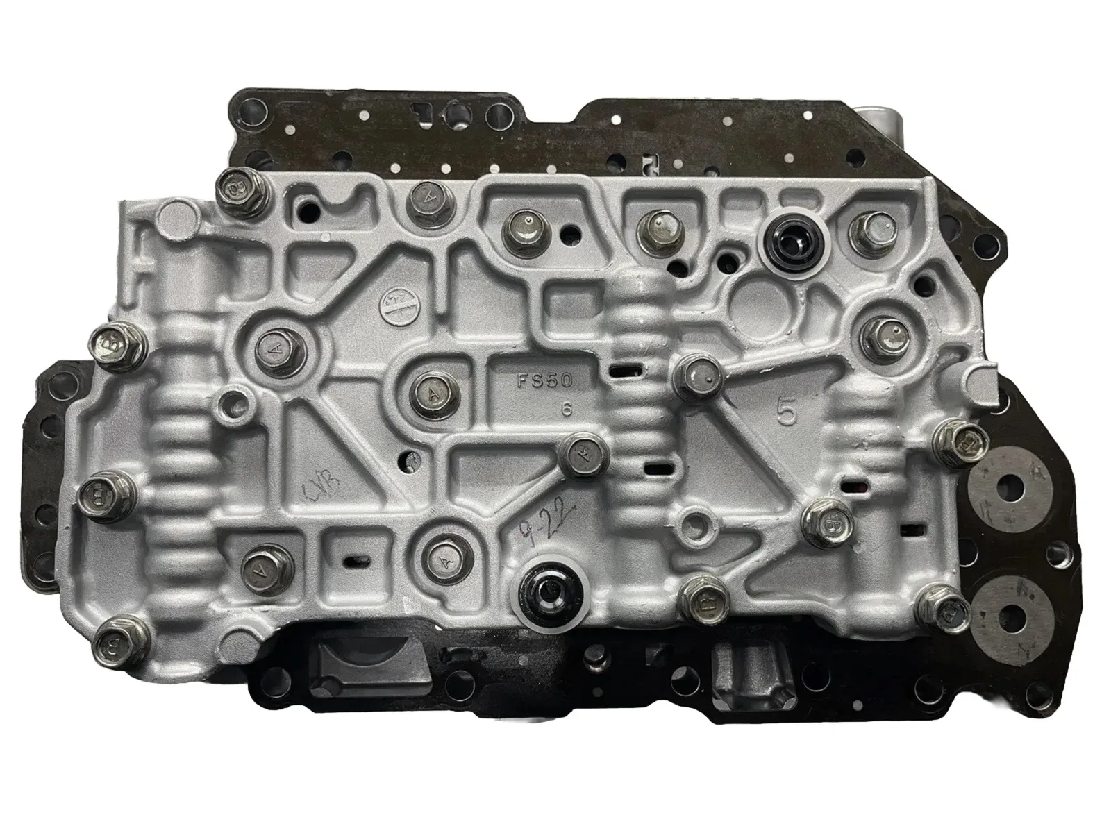 FNR5 Valve Body w/ solenoids, rebuilt and tested, Updated PR Valve, FS50 Casting image 2