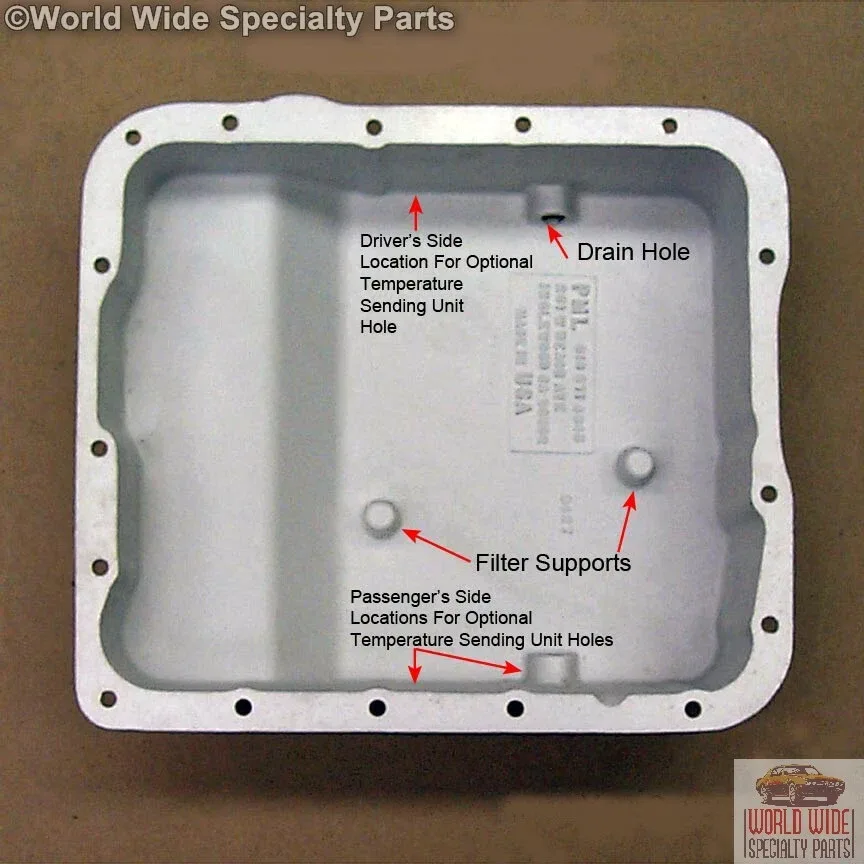 1999‑UP GM 4L60E/4L65E/4L70E/4L75E Deep Transmission Pan 9427-B image 2