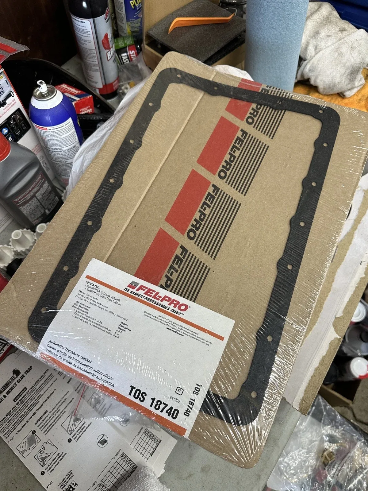 Fel-Pro TOS18740 Automatic Transmission Oil Pan Gasket Toyota Tacoma NEW