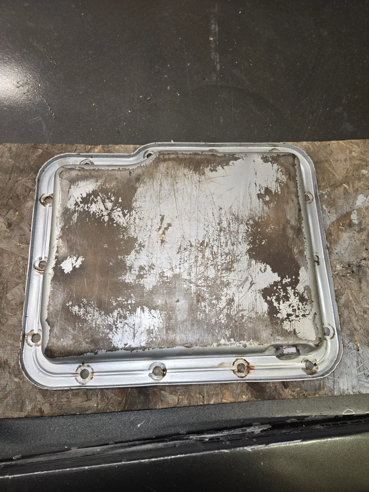 POWERGLIDE AUTOMATIC TRANSMISSION OIL PAN C1119D CAMARO CHEVELLE MALIBU CHEVY image 2