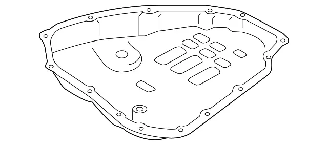 Genuine Nissan Transmission Oil Pan 31390-04X1A