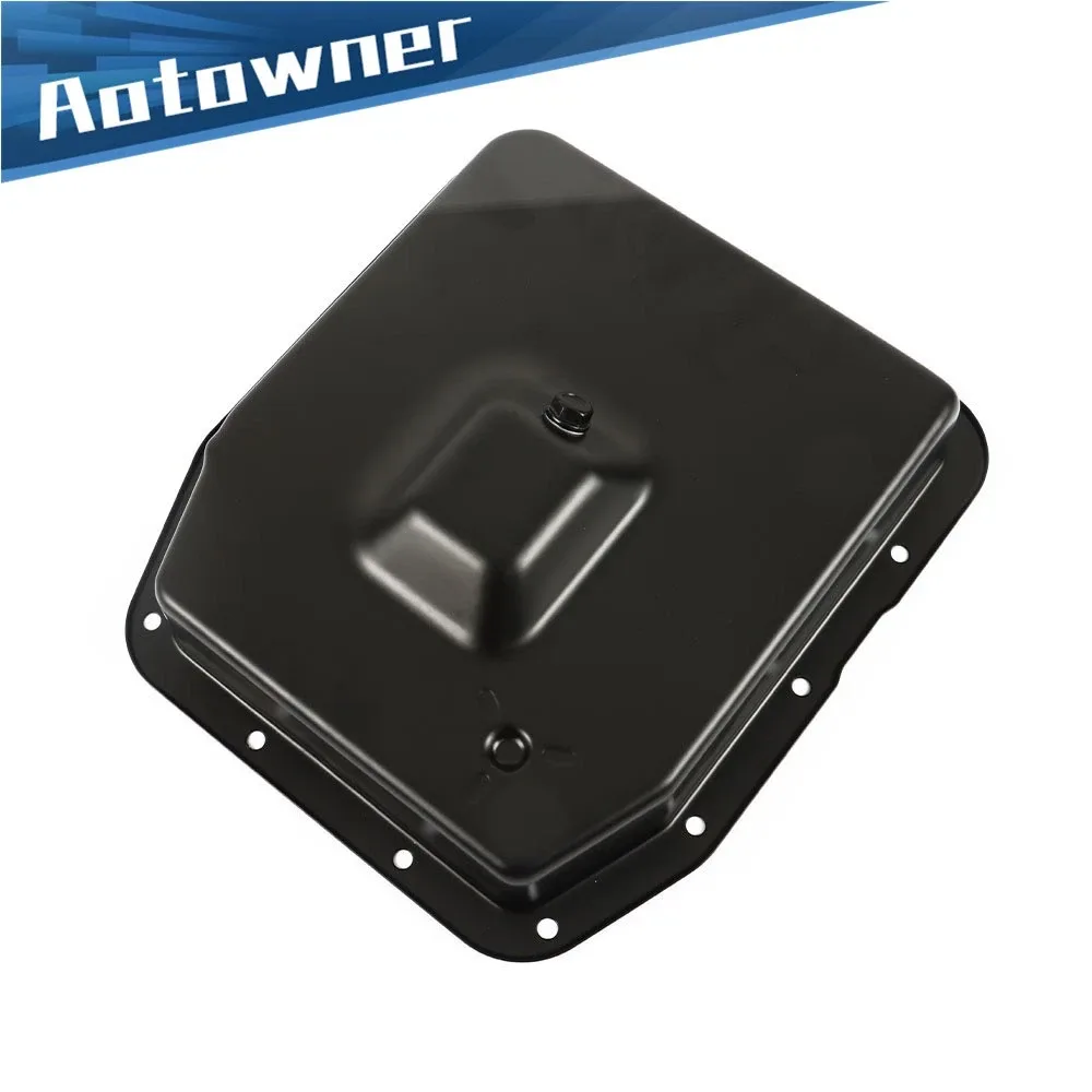 Transmission Oil Pan w/ Drain Plug for Ford F-150 Expedition Mustang Explorer image 2