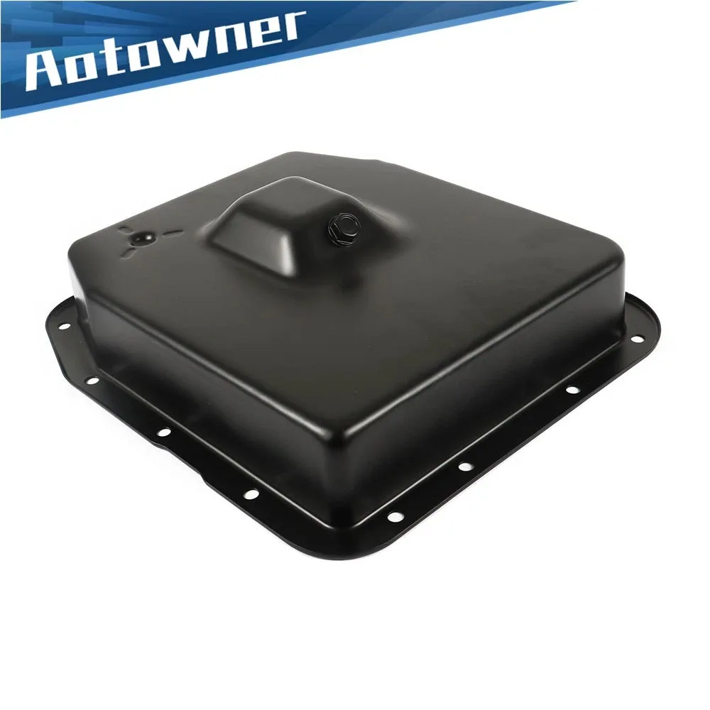 Transmission Oil Pan w/ Drain Plug for Ford F-150 Expedition Mustang Explorer image 4