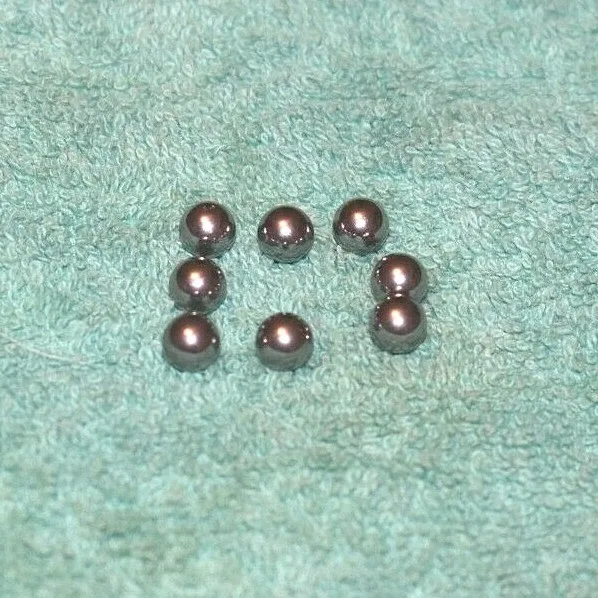 8 GM Steel Valve Body Check Balls 1/4'' 4L65E  4L70E  700R4  TH350  TH400  2004R image 2