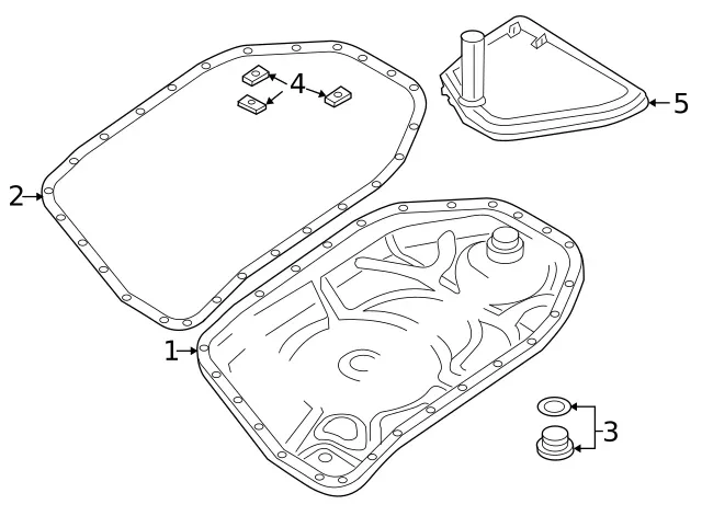 Genuine Volkswagen Transmission Oil Pan Magnet 018-321-367 image 3