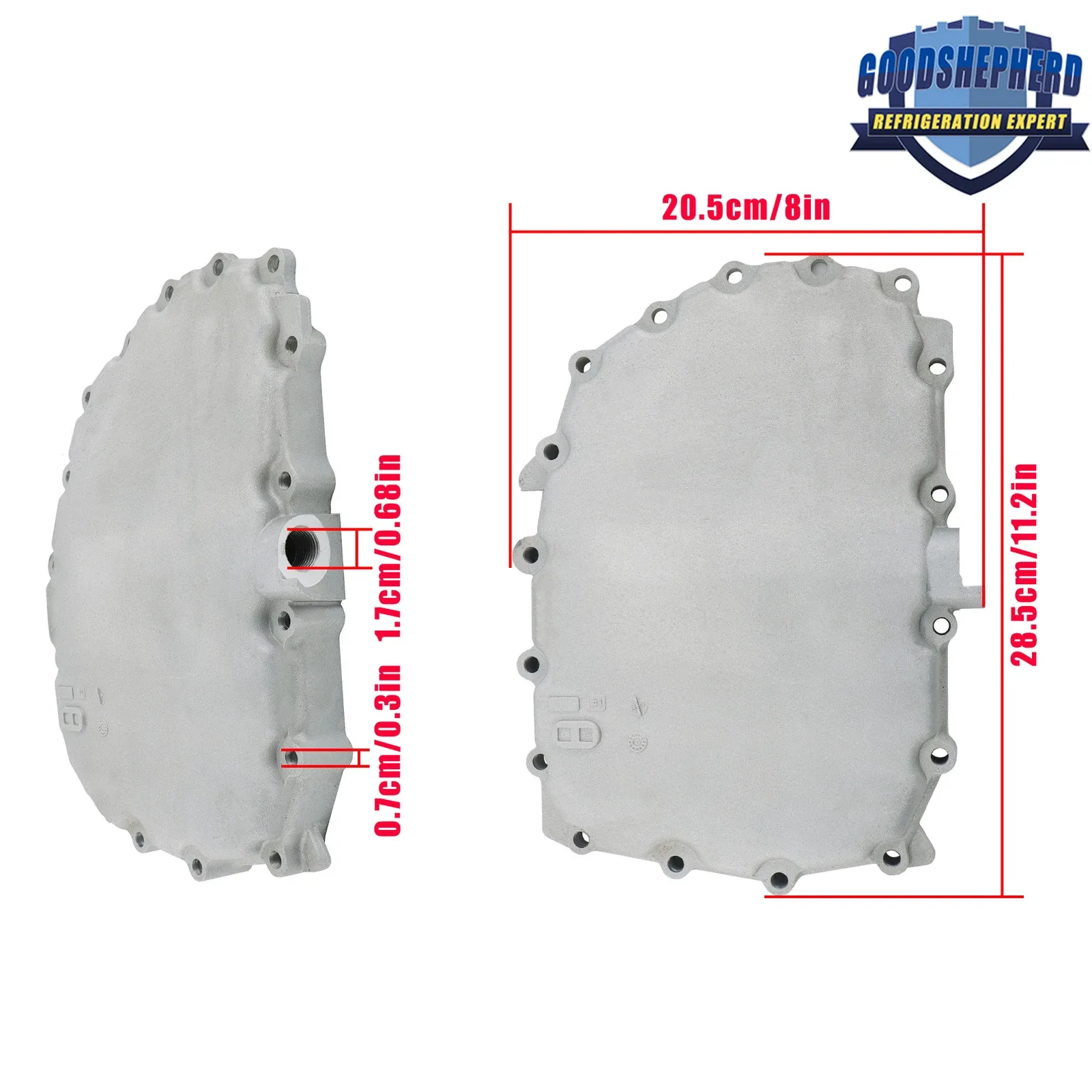 For 2014/2015-2020 Honda Civic CVT Only 21151-R3W-000 Transmission Oil Pan Sump image 4