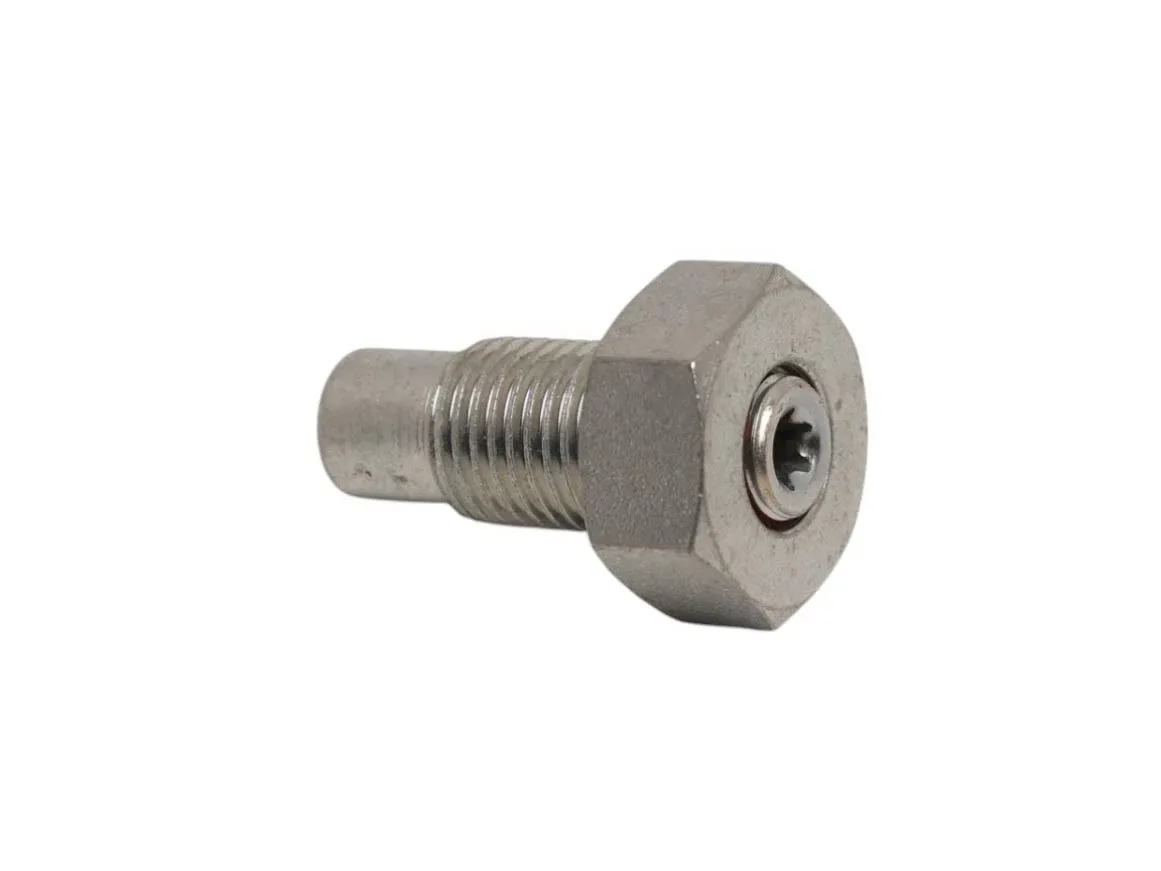 D16494A - 5R55S 5R55W, OIL PAN DRAIN PLUG, FLUID LEVEL PLUG, 1.435" LONG, 02-UP