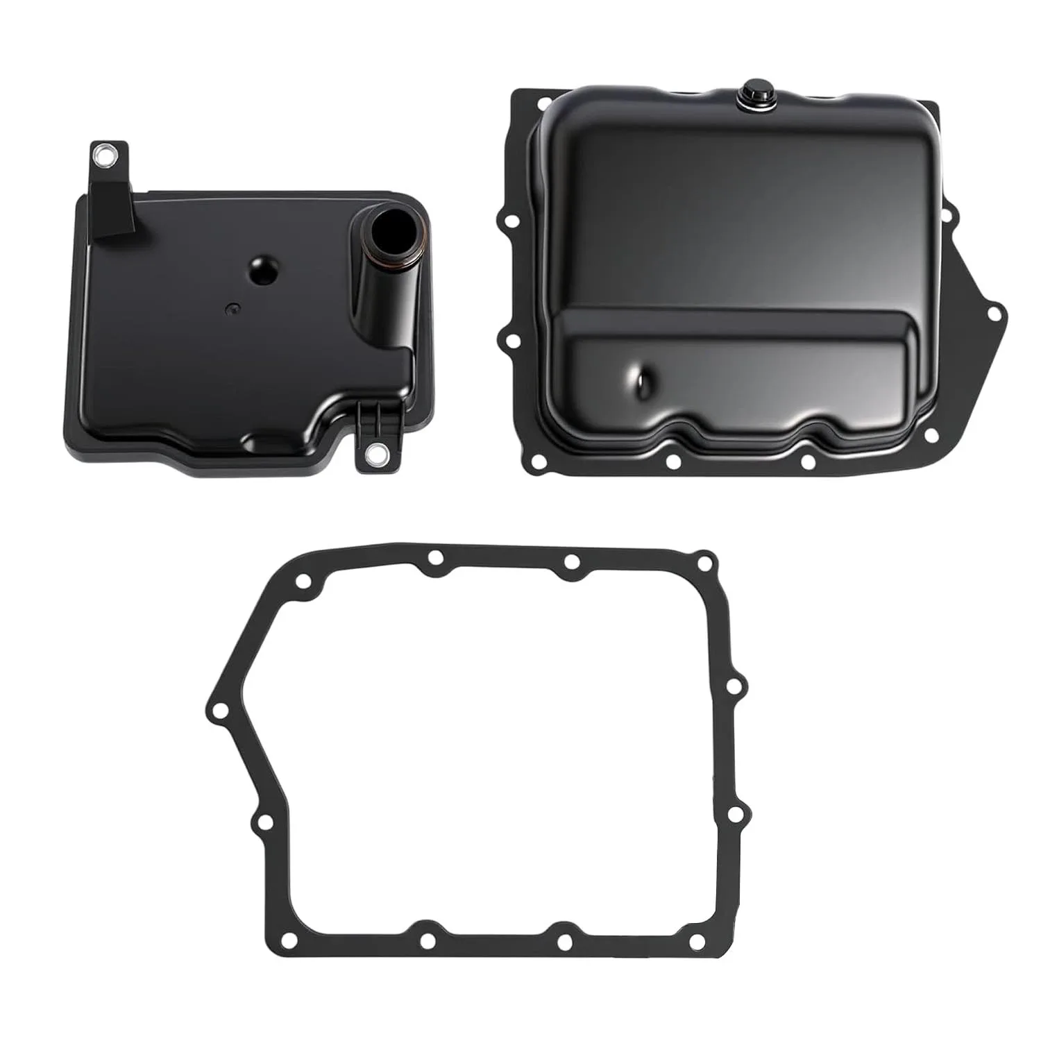 62TE Transmission Oil Pan Kit with Gasket & Filter for Chrysler/Dodge/Ram 07-19 image 3