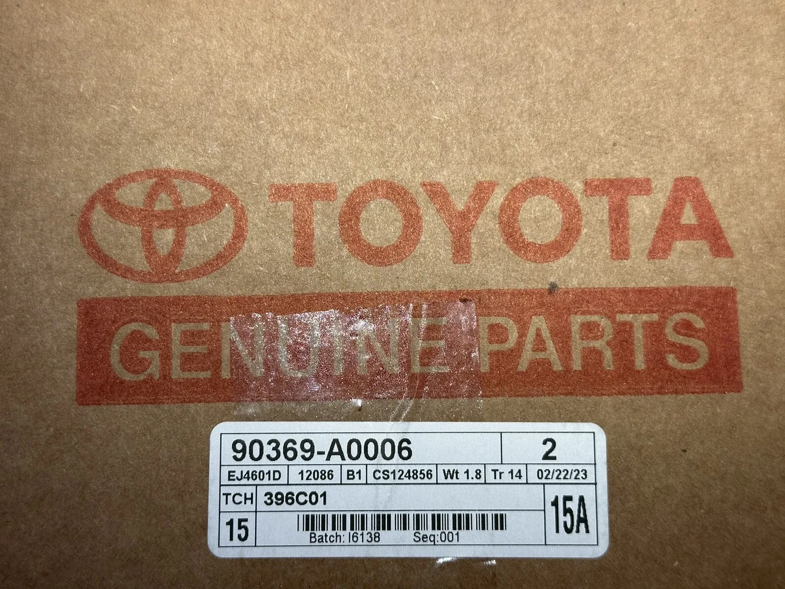 Toyota U760 Reman Case (Empty) — 19-Bolt Oil Pan, New Double Bearing & Race image 2