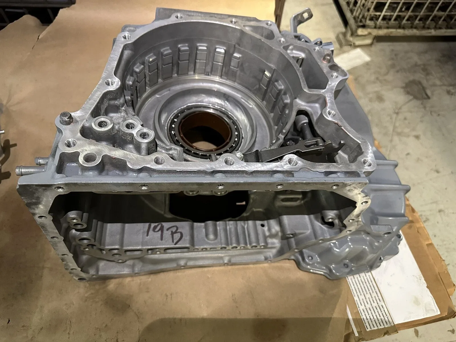 Toyota U760 Reman Case (Empty) — 19-Bolt Oil Pan, New Double Bearing & Race image 3