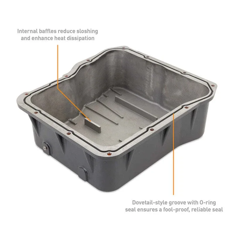 2001-2019 Duramax Allison A1000 Transmission Pan - Mishimoto misMMTP-DMAX-01 image 3