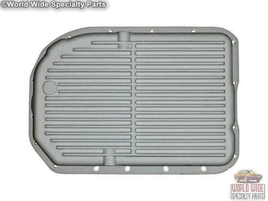 GM 4L80E, 4L85E Deep Transmission Pan, Extra Cap, Cast Aluminum for Cars and H1
