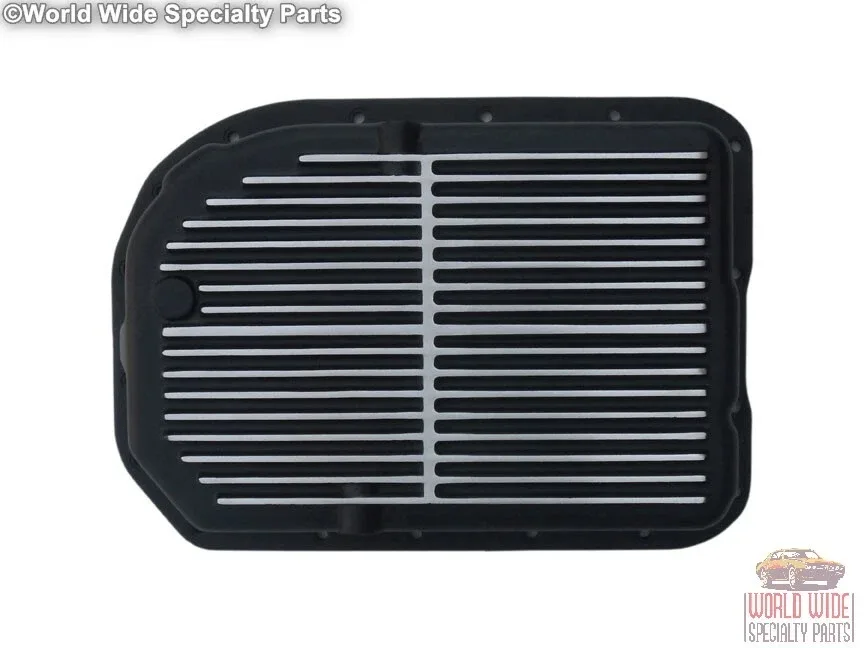 GM 4L80E/4L85E Deep Transmission Pan PML 9313-B - Black Powder Coat image 2