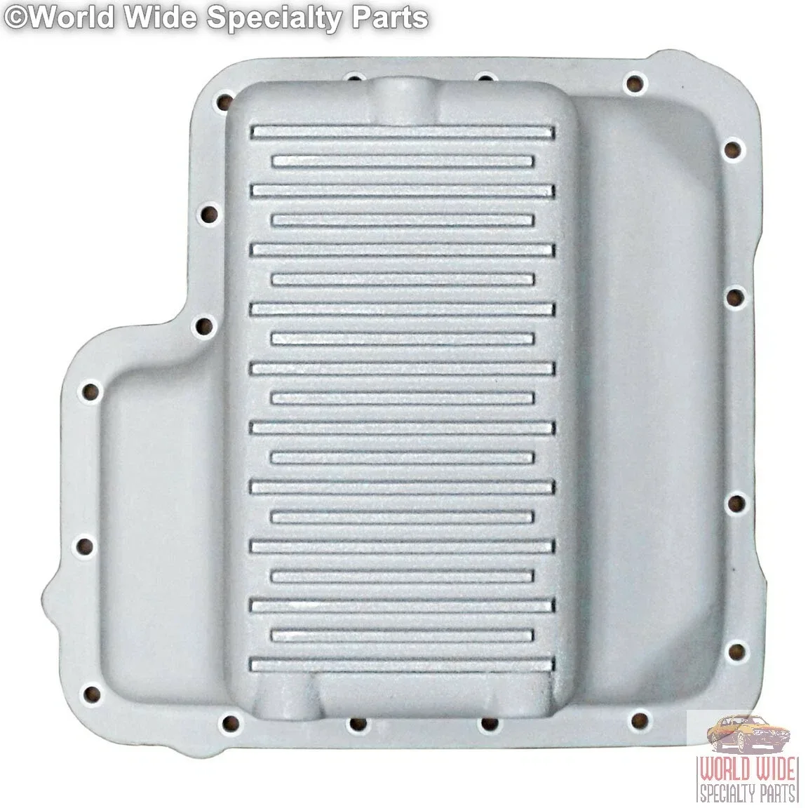Ford C6 Deep Transmission Pan — Cast Aluminum, +2.5 Qt (PML 9592-AC) image 2
