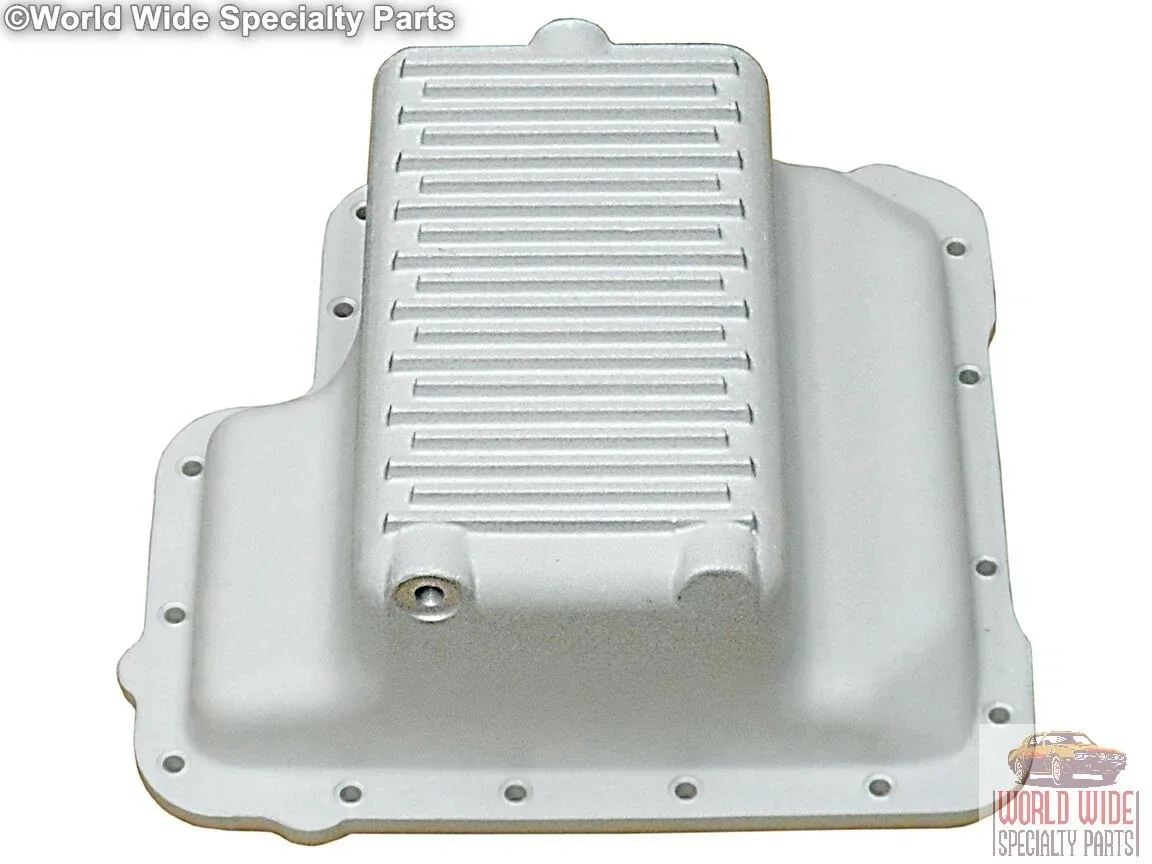 Ford C6 Deep Transmission Pan — Cast Aluminum, +2.5 Qt (PML 9592-AC)