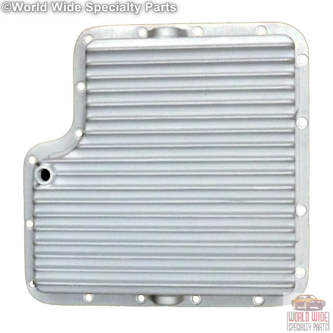 Ford C6 HD Stock Transmission Pan, 1 Quart Extra Capacity, Cast Aluminum