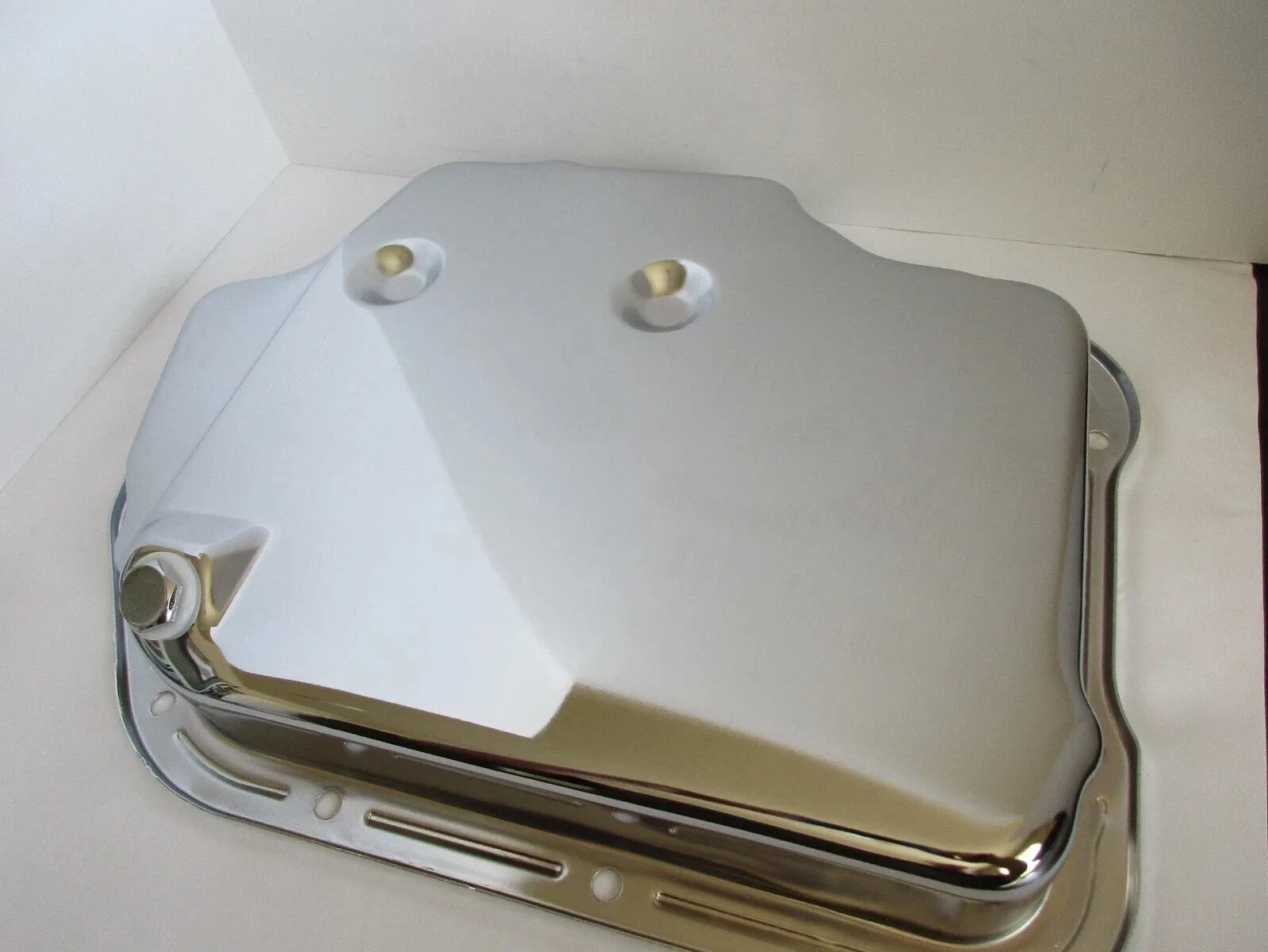 Turbo 400 (TH400) Chevy Chrome Transmission Oil Pan Kit - Hot Rod Parts Supply 7493-1KIT image 4