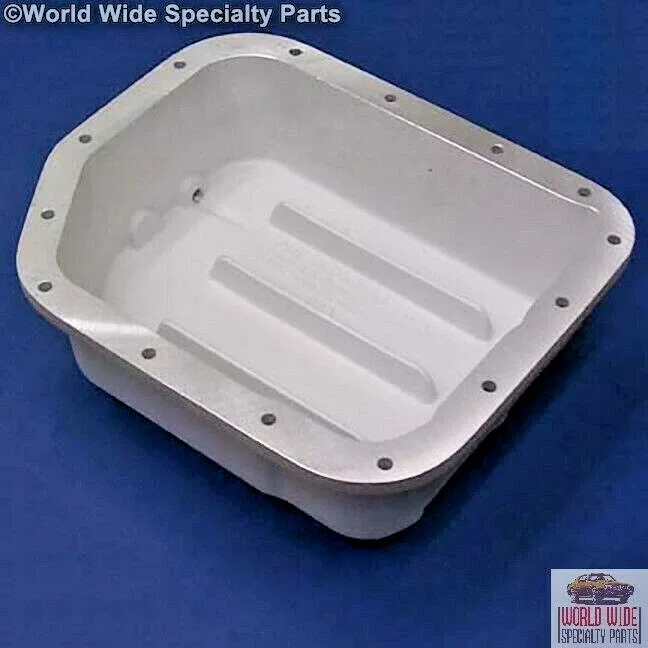 Chrysler, Dodge 40RH, 42RH, 42RE, 44RE Deep Transmission Pan, HD - Cast Aluminum image 2