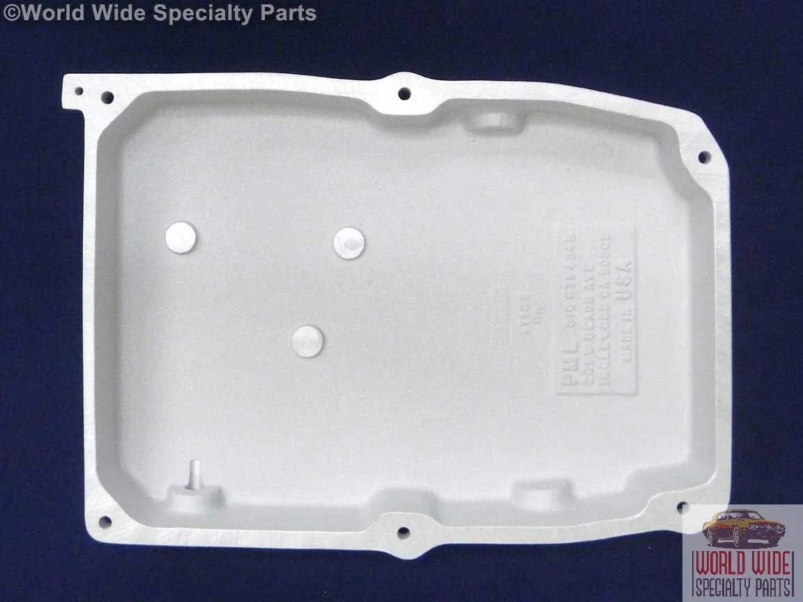 Mercedes 722.6 HD Transmission Pan, Stock Capacity - Black Powder Coat image 2