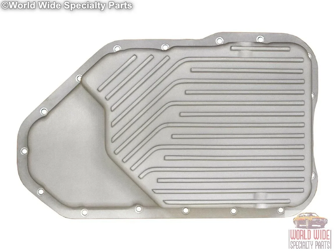GM 200-4R Deep Transmission Pan, 2.5 Quarts Extra Capacity, Cast Aluminum image 2