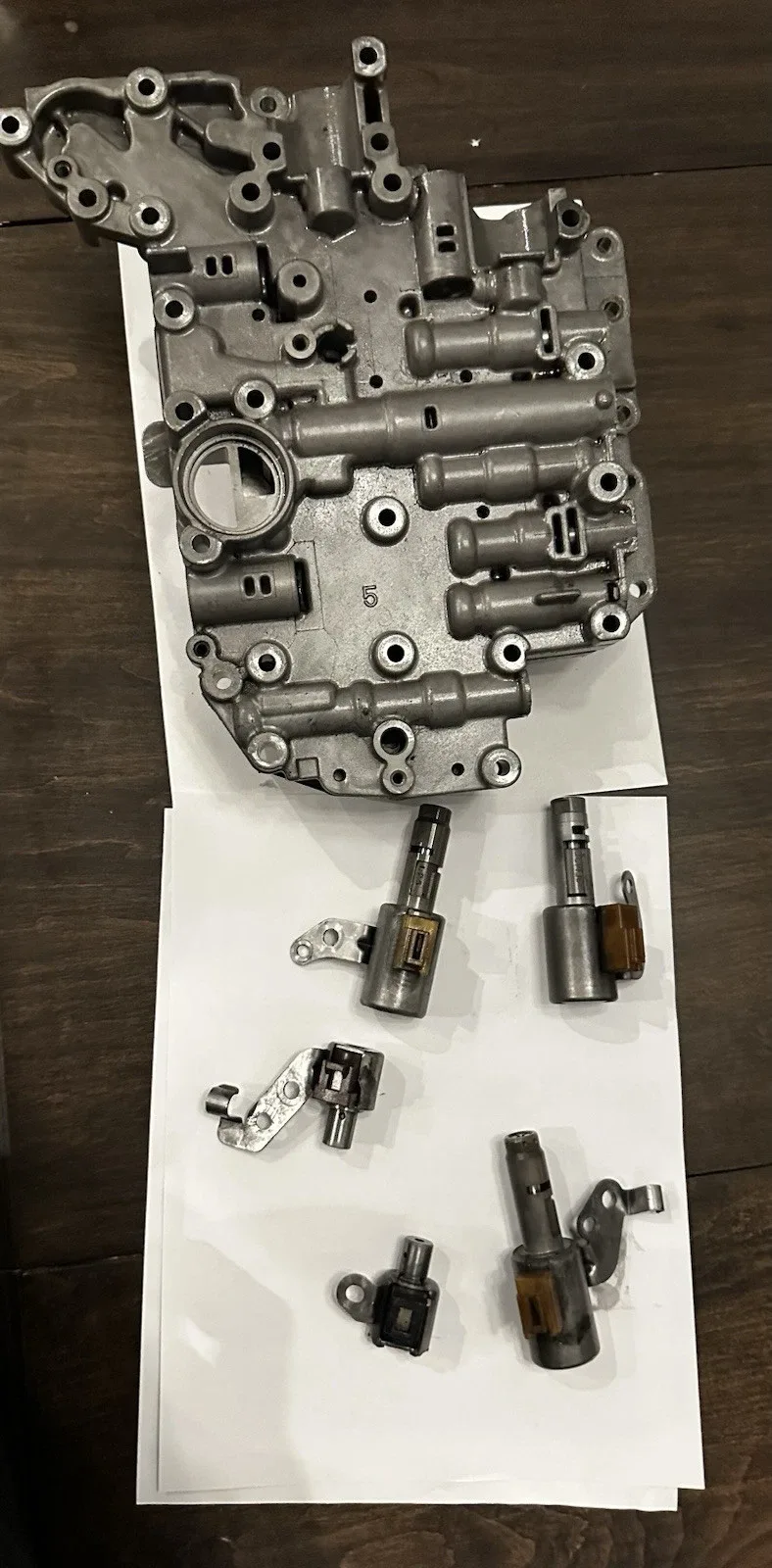 Lexus RX300 U140E Valve Body with Solenoids