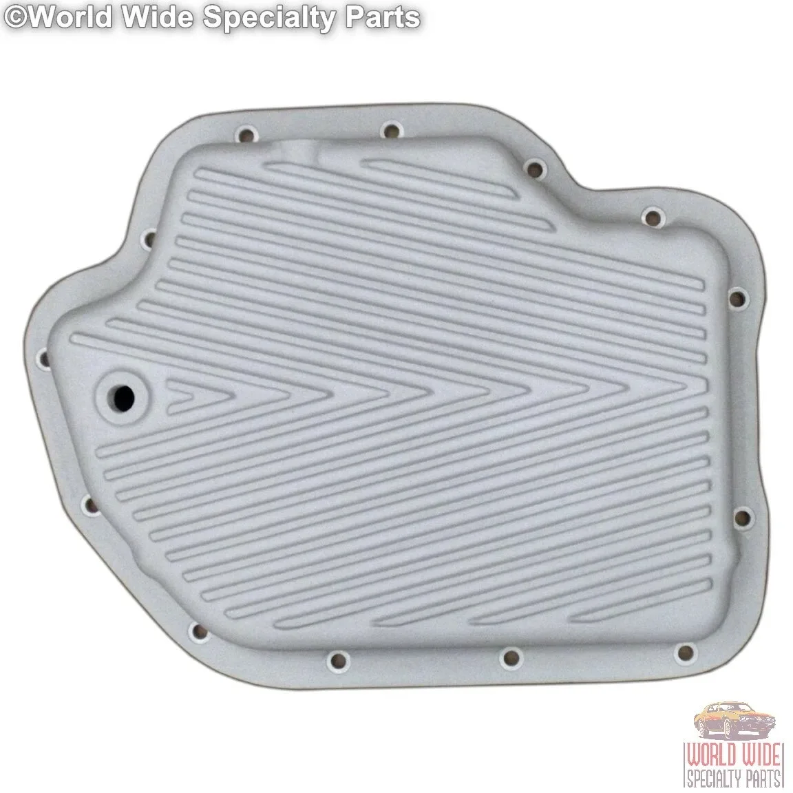 Turbo 400, TH400 HD Deep Transmission Pan, 2 Qts. Extra Capacity, Cast Aluminum