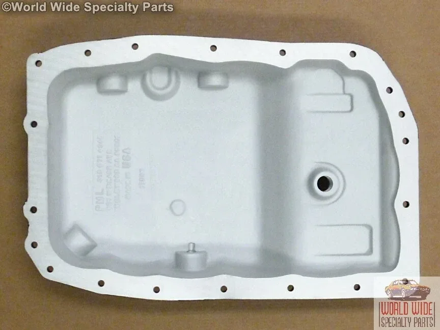 GM 6L80, 6L80E, Heavy Duty Stock Capacity Transmission Pan, Black Powder Coat image 2