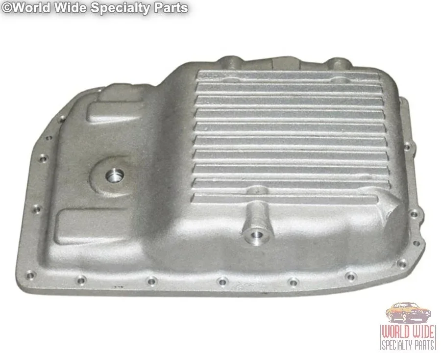 GM 6L80, 6L80E, Heavy Duty Stock Capacity Transmission Pan, Cast Aluminum