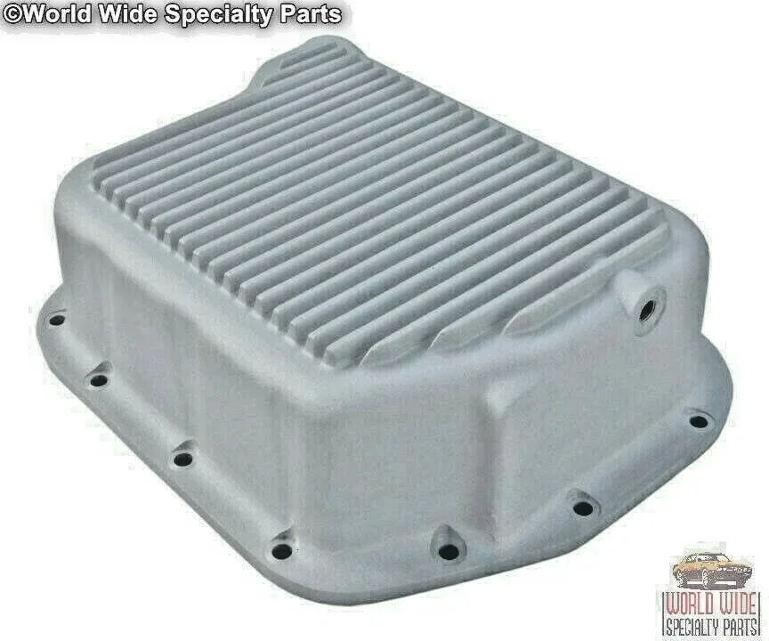 Chrysler, Dodge 48RE Deep Transmission Pan, Extra Capacity, HD - Cast Aluminum